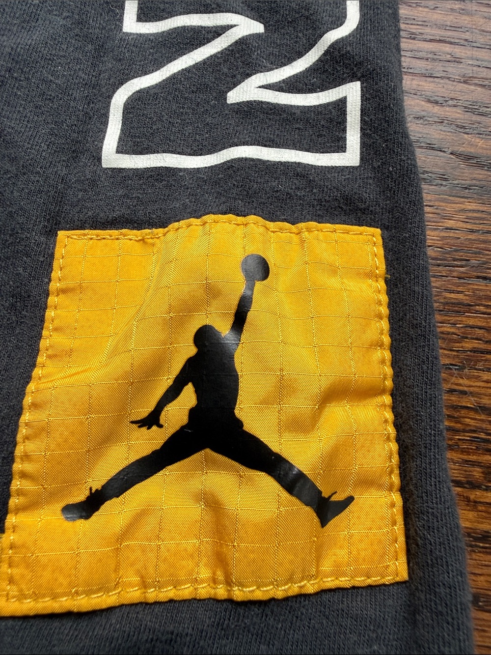 Jordan Black Long-Sleeve Shirt Jumpman.  boys youth size large - Picture 8 of 14